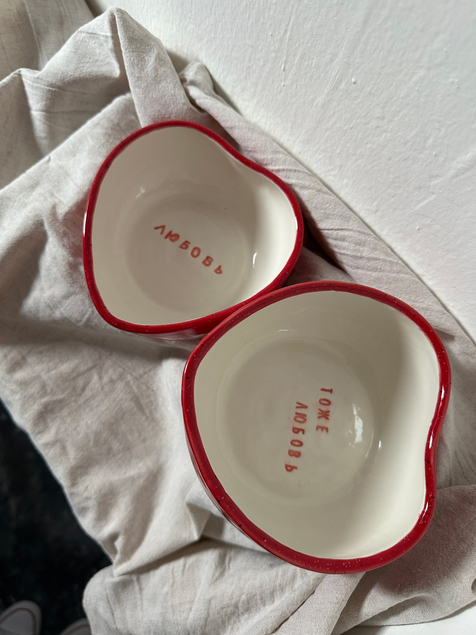 Миска-сердце фото 1